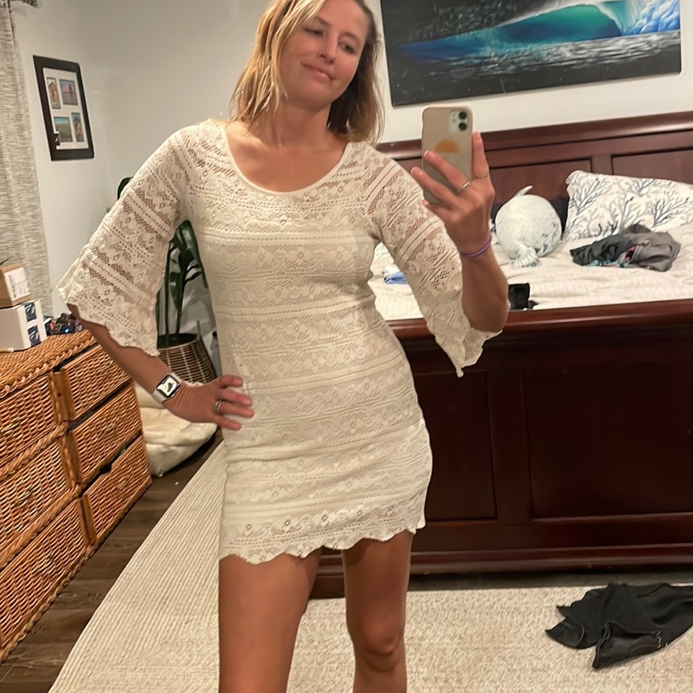 Sale! White lace dress